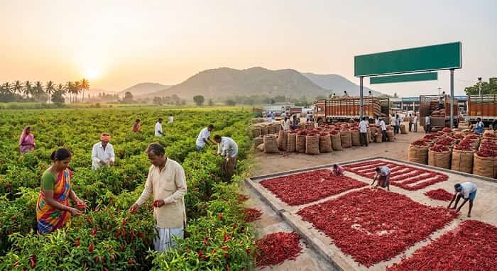 Top 5 Chilli Producing States in India
