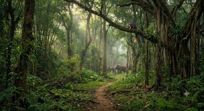 Top 5 Highest Forest Percentage States in India