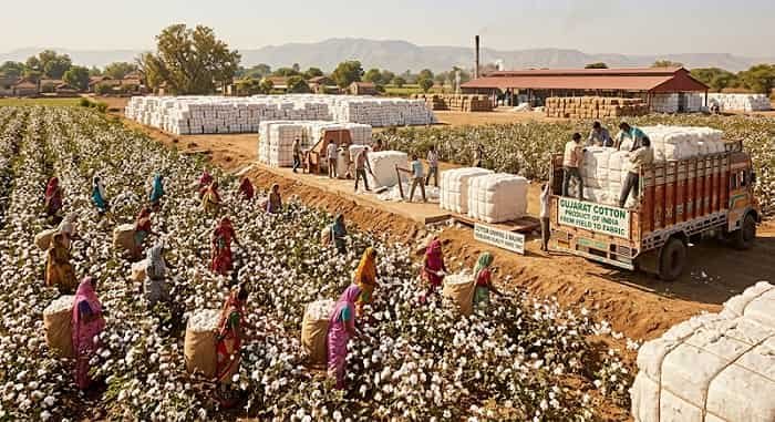 Top 5 Highest Cotton Producing States in India